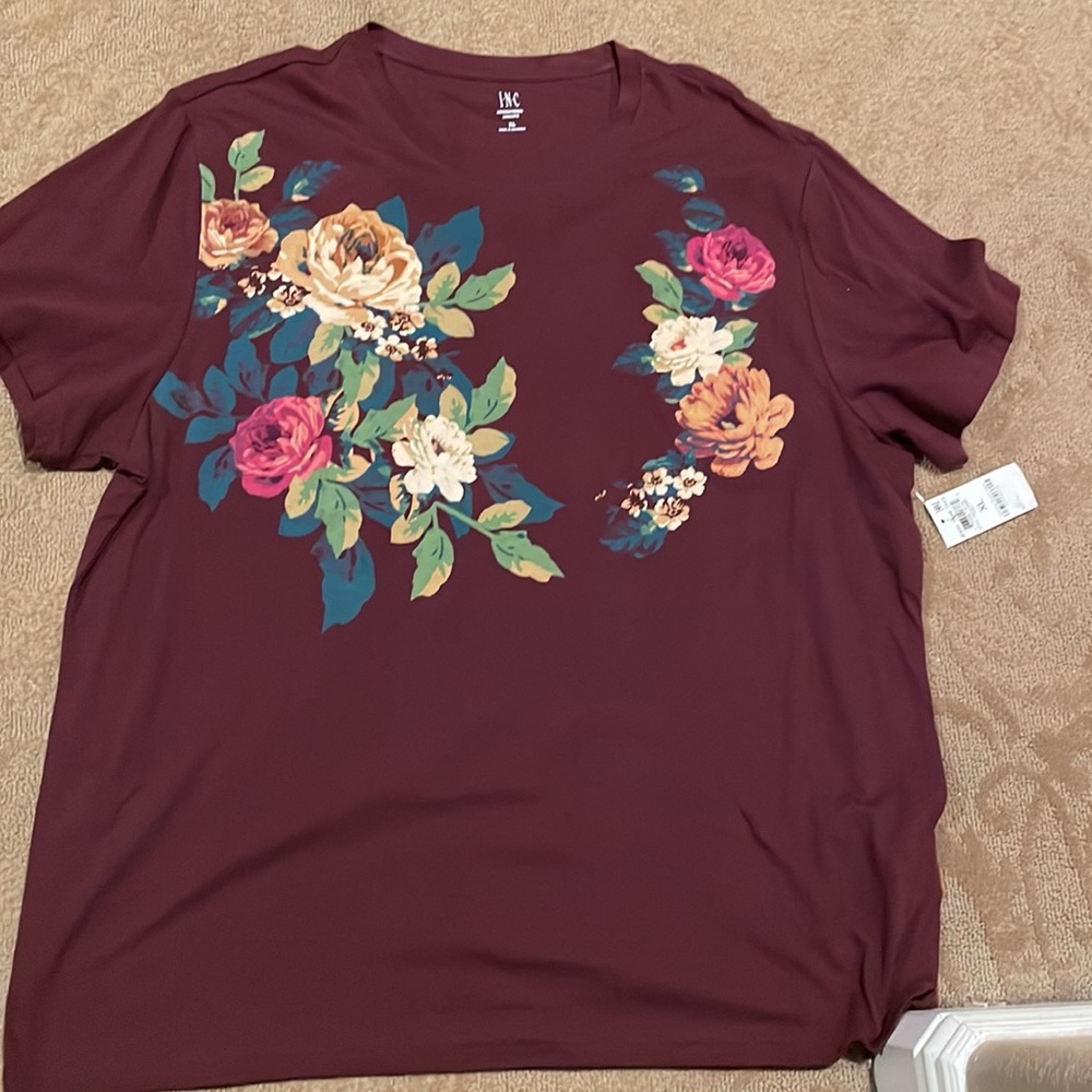 Jewel tone tees. Brand new with original tags. I.N.C.
